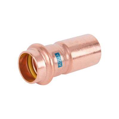 Schmidt, Hermann Manchon réducteur HS AQUAGAS V 35 x 22 mm 454303522 filetage extérieur/filetage intérieur, Press Copper, cuivre à sertir, raccord pour gaz et eau - Publicité Schmidt, Hermann Manchon réducteur HS AQUAGAS V 35 x 22 mm 454303522 filetage extérieur/filetage intérieur, Press Copper, cuivre à sertir, raccord pour gaz et eau - Publicité