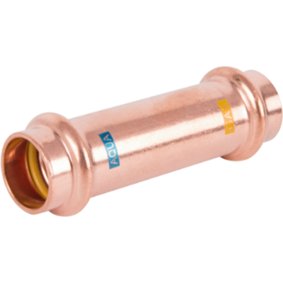 Schmidt, Hermann Manchon coulissant HS AQUAGAS V 18 x 18 mm 450401818 en cuivre, serti, pour raccord gaz et eau - Publicité Schmidt, Hermann Manchon coulissant HS AQUAGAS V 18 x 18 mm 450401818 en cuivre, serti, pour raccord gaz et eau - Publicité