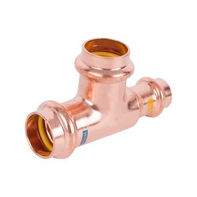Schmidt, Hermann Raccord en T HS AQUAGAS V 22 x 22 x 15 mm 45115222215 Cuivre, réduit, serti, pour gaz et eau - Publicité Schmidt, Hermann Raccord en T HS AQUAGAS V 22 x 22 x 15 mm 45115222215 Cuivre, réduit, serti, pour gaz et eau - Publicité
