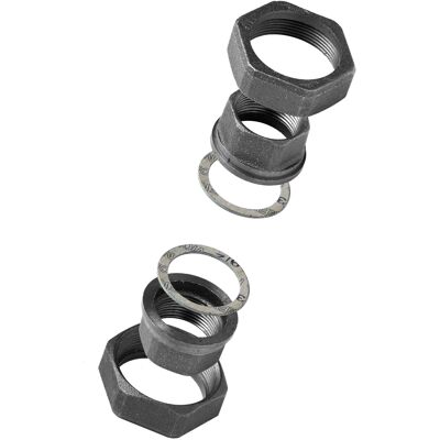 Schmidt, Hermann Kit de raccords de pompe en fonte malléable Hermann Schmidt 14372374 DN 25, 1", noir - Publicité Schmidt, Hermann Kit de raccords de pompe en fonte malléable Hermann Schmidt 14372374 DN 25, 1", noir - Publicité