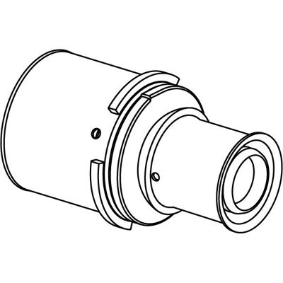 UPONOR S-Press PPSU 40x32 mm - Raccord de tuyau - Publicité UPONOR S-Press PPSU 40x32 mm - Raccord de tuyau - Publicité