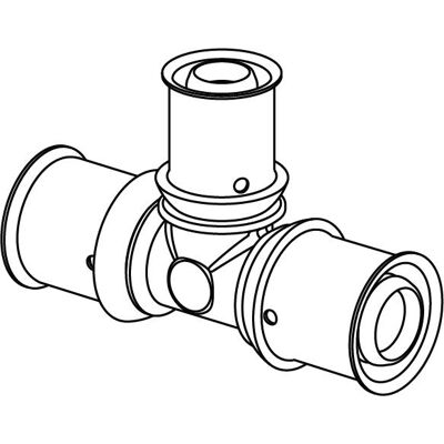 Uponor S-Press PLUS PPSU 16 x 20 x 16 mm - Raccord de tuyau - Publicité Uponor S-Press PLUS PPSU 16 x 20 x 16 mm - Raccord de tuyau - Publicité