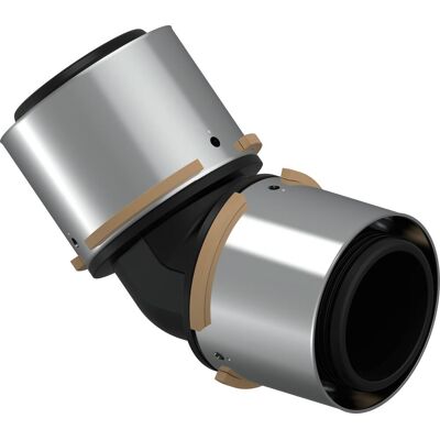 Raccord de 45° Uponor S-Press PLUS - Publicité Raccord de 45° Uponor S-Press PLUS - Publicité