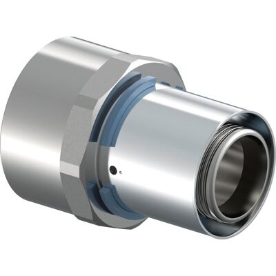 Raccord en laiton Modèle 1046904 Uponor - Pour eau chaude et chauffage - Publicité Raccord en laiton Modèle 1046904 Uponor - Pour eau chaude et chauffage - Publicité