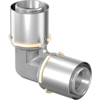 Coude en laiton 50-50 Uponor - Accessoires pour chauffage et plomberie - Publicité Coude en laiton 50-50 Uponor - Accessoires pour chauffage et plomberie - Publicité