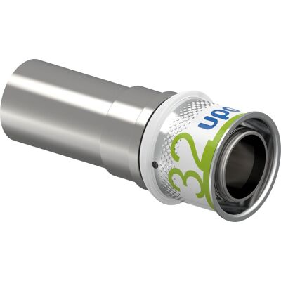 Transition Uponor S-Press PLUS 32 x 28 mm - Raccord de tuyauterie - Publicité Transition Uponor S-Press PLUS 32 x 28 mm - Raccord de tuyauterie - Publicité