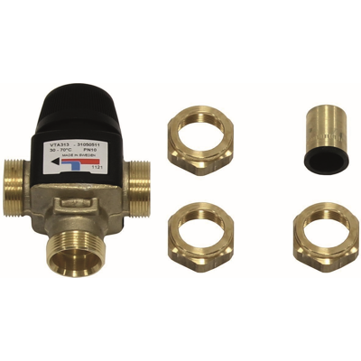 Vaillant mitigeur thermostatique eau chaude 302040 avec raccord compression 22mm, 3/4" - Publicité Vaillant mitigeur thermostatique eau chaude 302040 avec raccord compression 22mm, 3/4" - Publicité