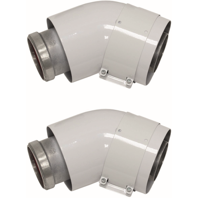 Vaillant Modèle 303809 Coude en Aluminium 45° - Raccordement de tuyau - Publicité Vaillant Modèle 303809 Coude en Aluminium 45° - Raccordement de tuyau - Publicité