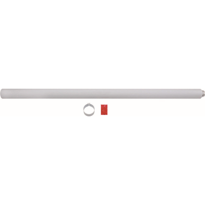 Vaillant Modèle 303834 - Tuyau d'extension concentrique en aluminium, 2 m - Publicité Vaillant Modèle 303834 - Tuyau d'extension concentrique en aluminium, 2 m - Publicité