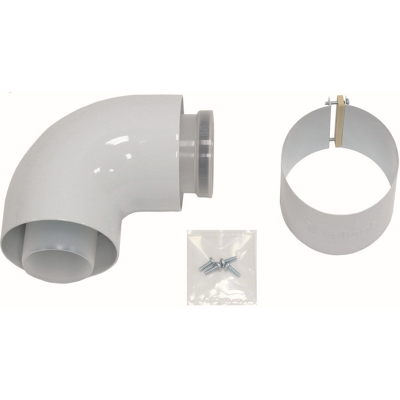 Vaillant coude 87 degrés 60 / 100mm PP 303910 concentrique - Publicité Vaillant coude 87 degrés 60 / 100mm PP 303910 concentrique - Publicité