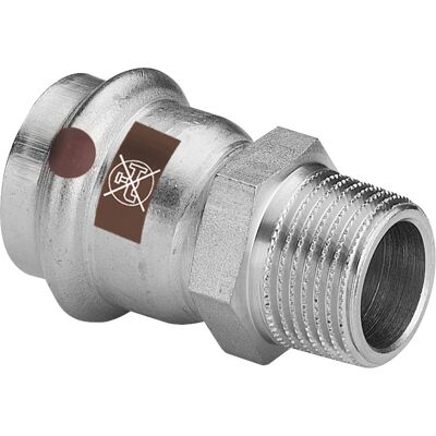 Viega Temponox Raccord de Tuyau - 28mm R-Connexion - Acier Inoxydable - Publicité Viega Temponox Raccord de Tuyau - 28mm R-Connexion - Acier Inoxydable - Publicité