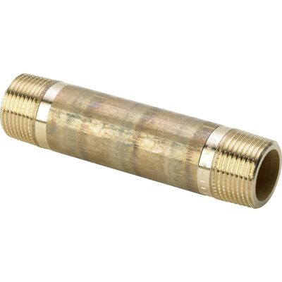 Viega tétine longue 267254 R 1 x 60 mm, bronze - Publicité Viega tétine longue 267254 R 1 x 60 mm, bronze - Publicité