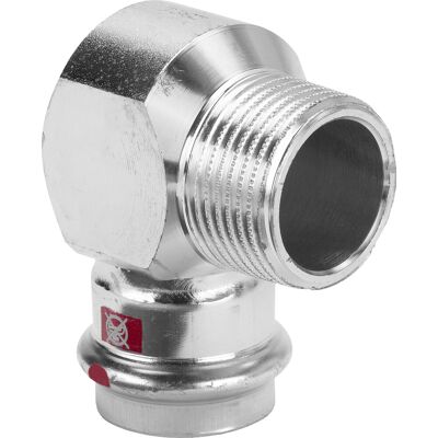 Viega Prestabo Angle 90° - Acier, 15mm, SC-Contur - Publicité Viega Prestabo Angle 90° - Acier, 15mm, SC-Contur - Publicité
