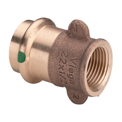 Viega Raccord de Transition 18mm x 1/2" - Laiton/Bronze - Raccord de transition - Publicité Viega Raccord de Transition 18mm x 1/2" - Laiton/Bronze - Raccord de transition - Publicité