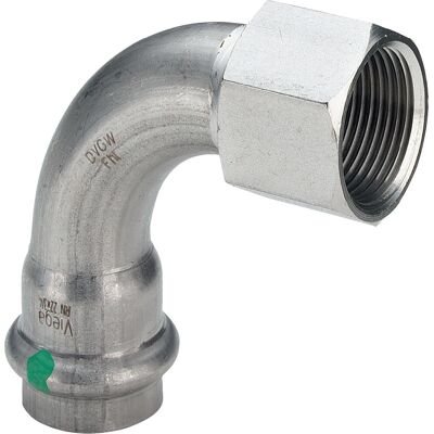 Viega Sanpress Inox Coude 15mm - Raccord de tuyau - Publicité Viega Sanpress Inox Coude 15mm - Raccord de tuyau - Publicité