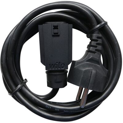 Connecteur Wilo Stratos Pico-Z 4200870 avec câble de raccordement de 2 m, avec fiche de sécurité - Publicité Connecteur Wilo Stratos Pico-Z 4200870 avec câble de raccordement de 2 m, avec fiche de sécurité - Publicité