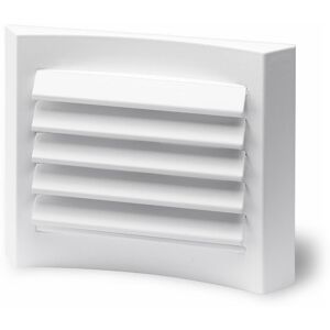 Helios ventilation Helios 0258 LGM 125, aluminium peint blanc