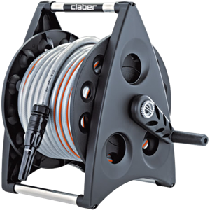 Enrouleur de jardin Claber Kiros mural - 20m, Ø13mm - Publicité Enrouleur de jardin Claber Kiros mural - 20m, Ø13mm - Publicité