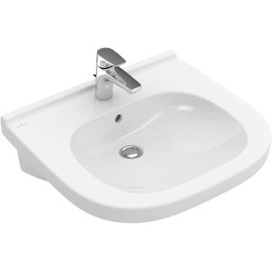 Villeroy und Boch Villeroy & Boch ViCare 41195601 blanc, 56 x 55cm, sans trop-plein, avec trou pour robinet