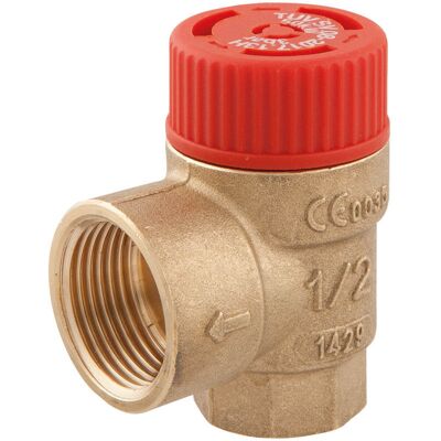 Soupape de sécurité Afriso 42385 G 1/2 x 3/4 IG 2,5 bar pour chauffage - Publicité Soupape de sécurité Afriso 42385 G 1/2 x 3/4 IG 2,5 bar pour chauffage - Publicité