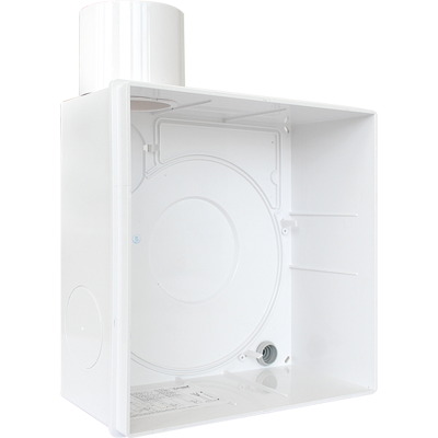 Boîtier en plastique Blauberg 8031571 pour unité de ventilation, connexion BP 80 en haut - Publicité Boîtier en plastique Blauberg 8031571 pour unité de ventilation, connexion BP 80 en haut - Publicité