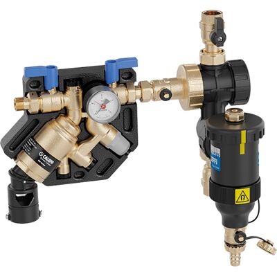 Vanne de remplissage automatique Caleffi DE4580010 avec séparateur de saletés - Combinaison de remplissage - Publicité Vanne de remplissage automatique Caleffi DE4580010 avec séparateur de saletés - Combinaison de remplissage - Publicité