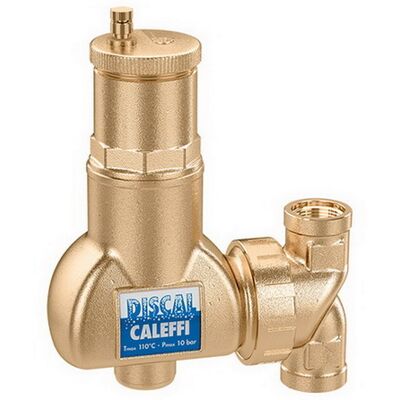 Caleffi Discal Mikroblasenabscheider - Séparateur d'air - Laiton - 551706 - Publicité Caleffi Discal Mikroblasenabscheider - Séparateur d'air - Laiton - 551706 - Publicité