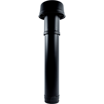 Conduit de Toit Wolf CWL Excellent - DN 180 - Noir - Publicité Conduit de Toit Wolf CWL Excellent - DN 180 - Noir - Publicité
