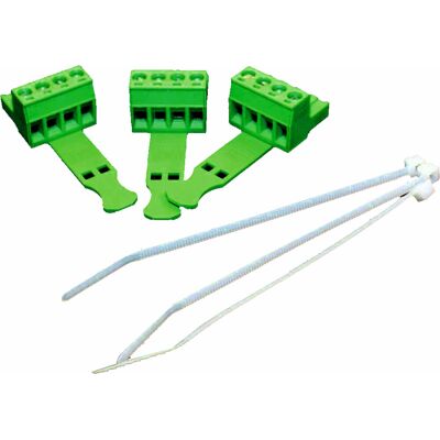 Connecteur Wolf Modèle 2744819 Vert 4 Broches - Electrical Connector - Publicité Connecteur Wolf Modèle 2744819 Vert 4 Broches - Electrical Connector - Publicité