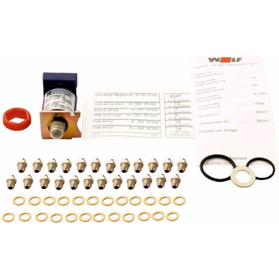 Wolf E 8601296 Kit de conversion gaz - Gaz naturel & GPL - Publicité Wolf E 8601296 Kit de conversion gaz - Gaz naturel & GPL - Publicité