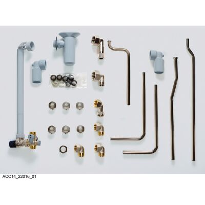 Kit de raccordement de tuyauterie Vaillant - 150L, 10 bar - Stockage, Fixé murale - Publicité Kit de raccordement de tuyauterie Vaillant - 150L, 10 bar - Stockage, Fixé murale - Publicité