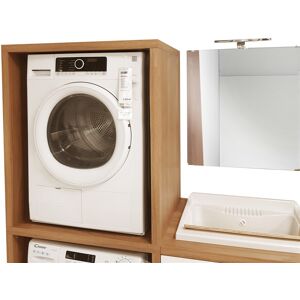 Venetacasa Armoire ouverte pour lave-linge ou sèche-linge 78,5x91H cm couleur noyer