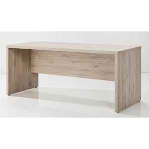 Venetacasa Bureau moderne en bois 180 cm couleur chêne bordeaux