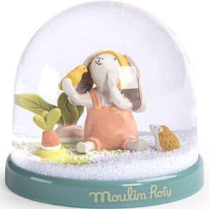 Moulin Roty Boule a neige Trois petits lapins