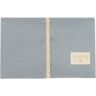 Nobodinoz Tapis à langer nid d'abeille Mozart Stone Blue