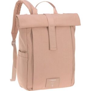 Lässig Sac à dos à langer Rolltop Up rose pêche