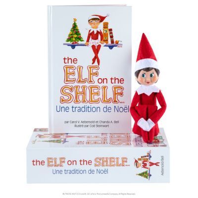 The Elf on the Shelf Coffret Lutin farceur fille et livre