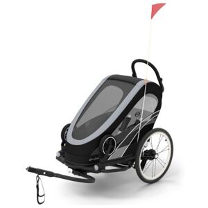 Cybex Poussette remorque a velo Zeno Bike All Black