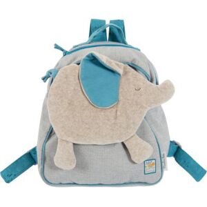 Moulin Roty Sac a dos bebe elephant Sous mon Baobab (29 cm)