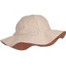 Liewood Chapeau de soleil réversible Amelia rayé rose et sable (3-4 ans)