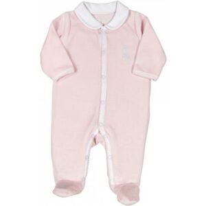 Trois Kilos Sept Pyjama en velours rose Sophie la girafe (1 mois)