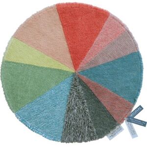 Lorena Canals Tapis lavable rond Pie Chart Donna Wilson (120 cm)