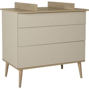 Quax Commode a langer 3 tiroirs Flow Argile/Clay