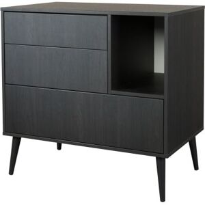 Quax Commode a langer 3 tiroirs Cocoon Eboni