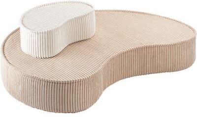 Wigiwama Chaise longue Brown Sugar velours côtelé