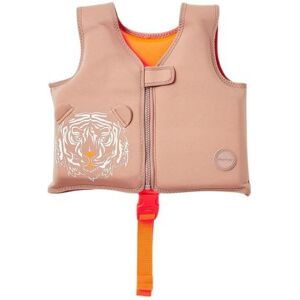 Sunnylife Gilet de natation beige Tully le tigre (1-2 ans)