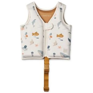 Liewood Gilet de natation Dove Sea creature sandy (3-4 ans)