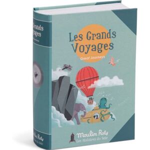 Moulin Roty Lampe à histoires livre Les grands voyages