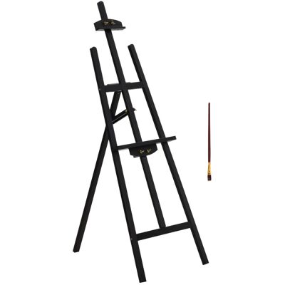 OEM Chevalet D'Artiste Sur Pieds Dim. 51,5l X 71,5l X 134,5h Cm Inclinaison Réglable 90° Max. Bois De Pin - Publicité OEM Chevalet D'Artiste Sur Pieds Dim. 51,5l X 71,5l X 134,5h Cm Inclinaison Réglable 90° Max. Bois De Pin - Publicité