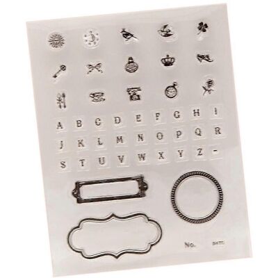 RDTD Tampon Clair Lettrage Pour Cartes, Scrapbooking, Journal Créatif, Estampes Artisanales, Décoration Diy, Motifs Alphabet. Publicité RDTD Tampon Clair Lettrage Pour Cartes, Scrapbooking, Journal Créatif, Estampes Artisanales, Décoration Diy, Motifs Alphabet. Publicité